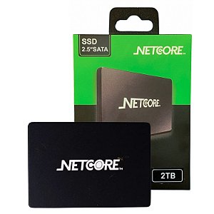 SSD SATA III, Cap 2TB, 2.5", Netcore, Leitura: 500MB/s, Gravação: 400MB/s - NET2000SSD1