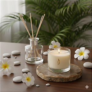 VELA AROMATICA LUXO ALECRIM 140G