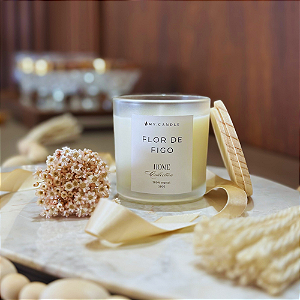 VELA AROMATICA HOME FLOR DE FIGO 180G