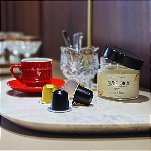 VELA AROMATICA NATURE CARAMELO SUGAR 140G