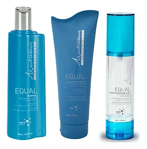 Med/mediterrani Kit Shampoo, Máscara E Shine Gloss