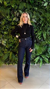 Calça Feminina Boot Cut Alta