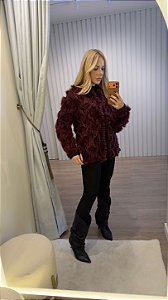 Casaco em Renda de Tricot