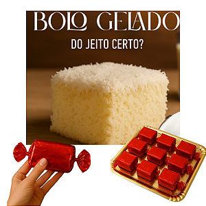 Embalagem Laminada para Bolo Gelado Colorido Vermelho 20x22cm  100 Unidades - LuckFest