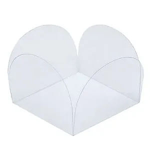 Forminha para Doce PVC n°2 - 4 Pétalas 3,5x3,5cm com 100 unidades YINPACK