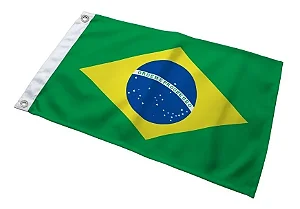 Bandeira Brasil 90x150 cm Poliéster 1 Unidade