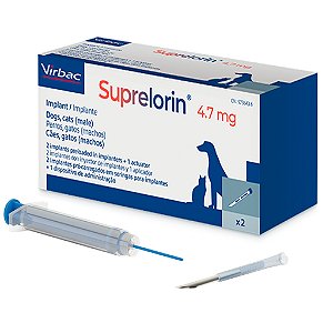 Suprelorin 4.7 mg com 2 Seringas e 2 Implantes