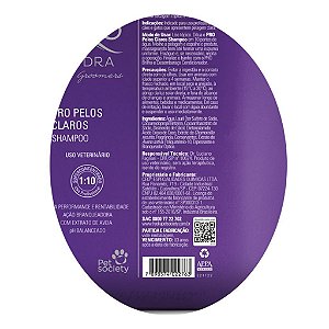 Hydra Groomers Pro Shampoo Pelos Claros 5Lt