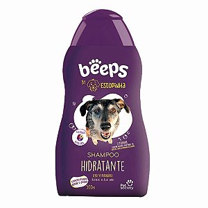 Shampoo Hidratante Pet Society Beeps Estopinha Extrato de Aloe Vera 500 ml