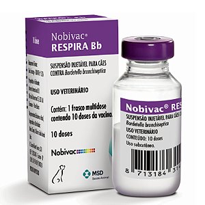 Vacina Nobivac Respira BB para Cães 10 doses de 1 ml