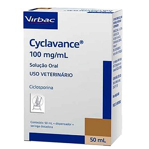 Cyclavance 50 Ml Cães Dermatite Atópica 100mg/ml