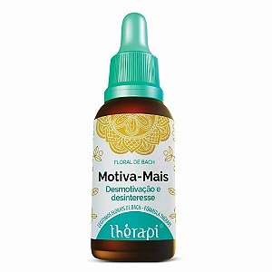 Thérapi Floral de Bach Motiva Mais - Desmotivação e Desinteresse