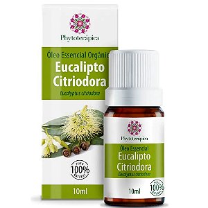 Óleo Essencial de Eucalipto Citriodora 10ml - Phytoterápica