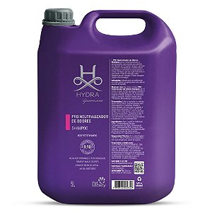 Shampoo Hydra Groomers PRO Neutralizador de Odores para Cães e Gatos Pet Society