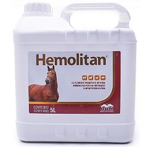 Suplemento Hemolitan Vetnil 5L (Refil)