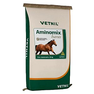 Aminomix Haras Suplemento Vitamínico Mineral Aminoácido 25kg