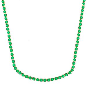 Choker Riviera Esmeralda