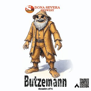 Butzemann - Cerveja estilo Session IPA 473ml com 5,0%ABV