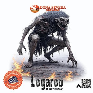 Logaroo - Cerveja estilo Chilli Fruit Sour 473ml com 5,0%ABV