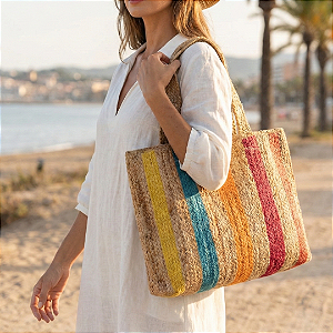 AMEI DE PAIXÃO - Bolsa India Colorida