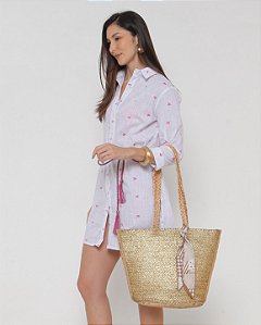 AMEI DE PAIXÃO - Bolsa India Dourada