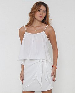 AMEI DE PAIXÃO - Regata Lisa Off White