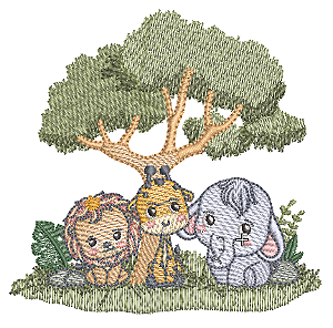 Safari Coleção Kit Fraldas