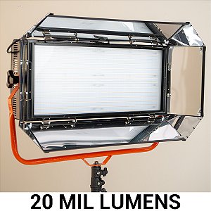 Iluminação Estúdio Filmagem 20.000 Lúmens LED Bicolor - Fabricado no Brasil