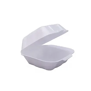 Hamburgueira De Isopor C/Tampa Articulada