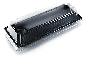 Embalagem Oriental Preta GO 905 C/Tampa