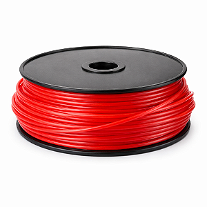 Fio De Nylon Para Roçadeira 2,4mm Vermelho