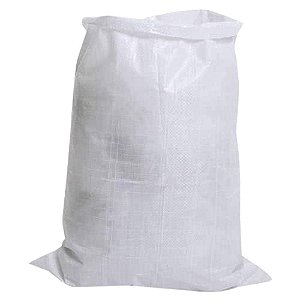 Saco De Ráfia Branco Para 25kg Polipropileno Alta Resistência