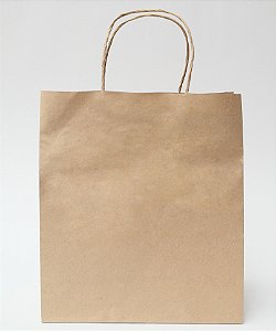 Sacola Kraft Nº5 Grande 30 × 31 × 19 cm