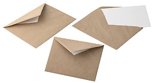 Envelope Kraft 17 × 25 cm