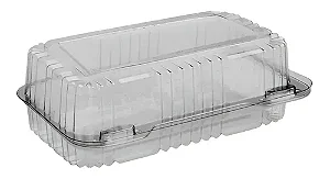 Embalagem Plástica Para Doces C/Tampa Articulada FPN18 S18