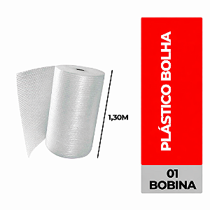 Plástico Bolha 1,30m Por Rolo