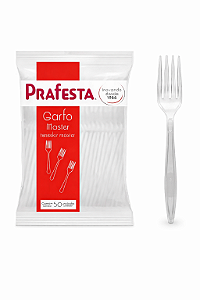 Garfo Master Branco PraFesta C/50 Unidades