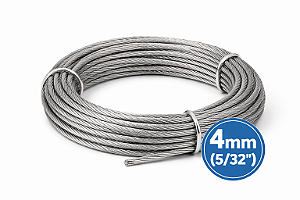 Cabo de Aço 4mm (5/32")