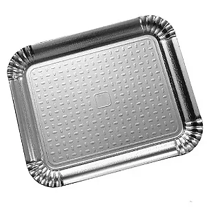 Bandeja De Papelão Laminado Quadrada N°6