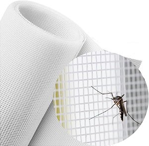 Tela Mosquiteiro Branca De 1,20m