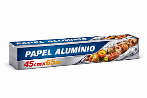 Papel Alumínio 45cm x 65m