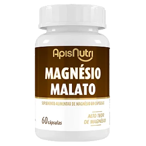 MAGNESIO MALATO 550MG 60 CPS APISNUTRI