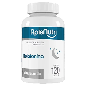 MELATONINA 300MG 120 CAPS APISNUTRI