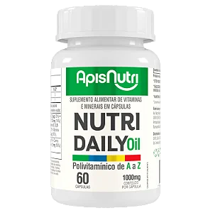 NUTRI DAILY POLIVITAMINICO A-Z 610MG 60 CPS APISNUTRI