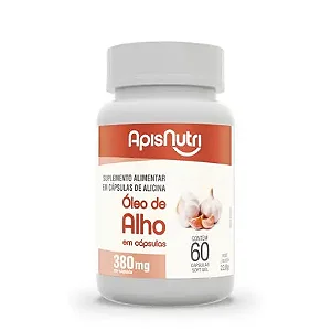 OLEO DE ALHO 380MG 60 CPS APISNUTRI