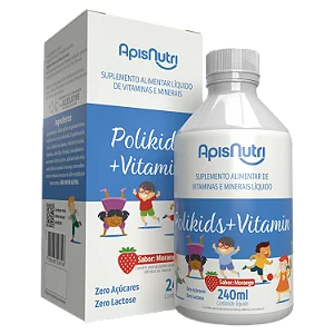 POLI KIDS + VITAMIN 240ML APISNUTRI