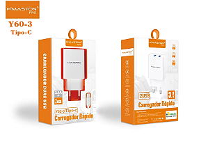 Carregador HMaston Y60-3 Alta Eficiência e Rapidez