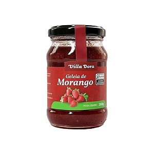 Geleia Villa Dora de Morango 200 gramas