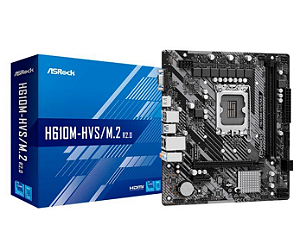 PL Mae Asrock H610M-HVS/ M.2 (1700/ DDR4/ HDMI_D-Sub )