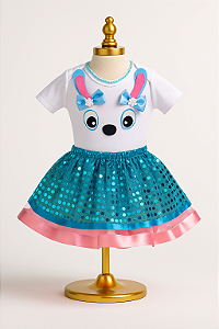 Body Bebê Stich – Personalizado (P ao GG)